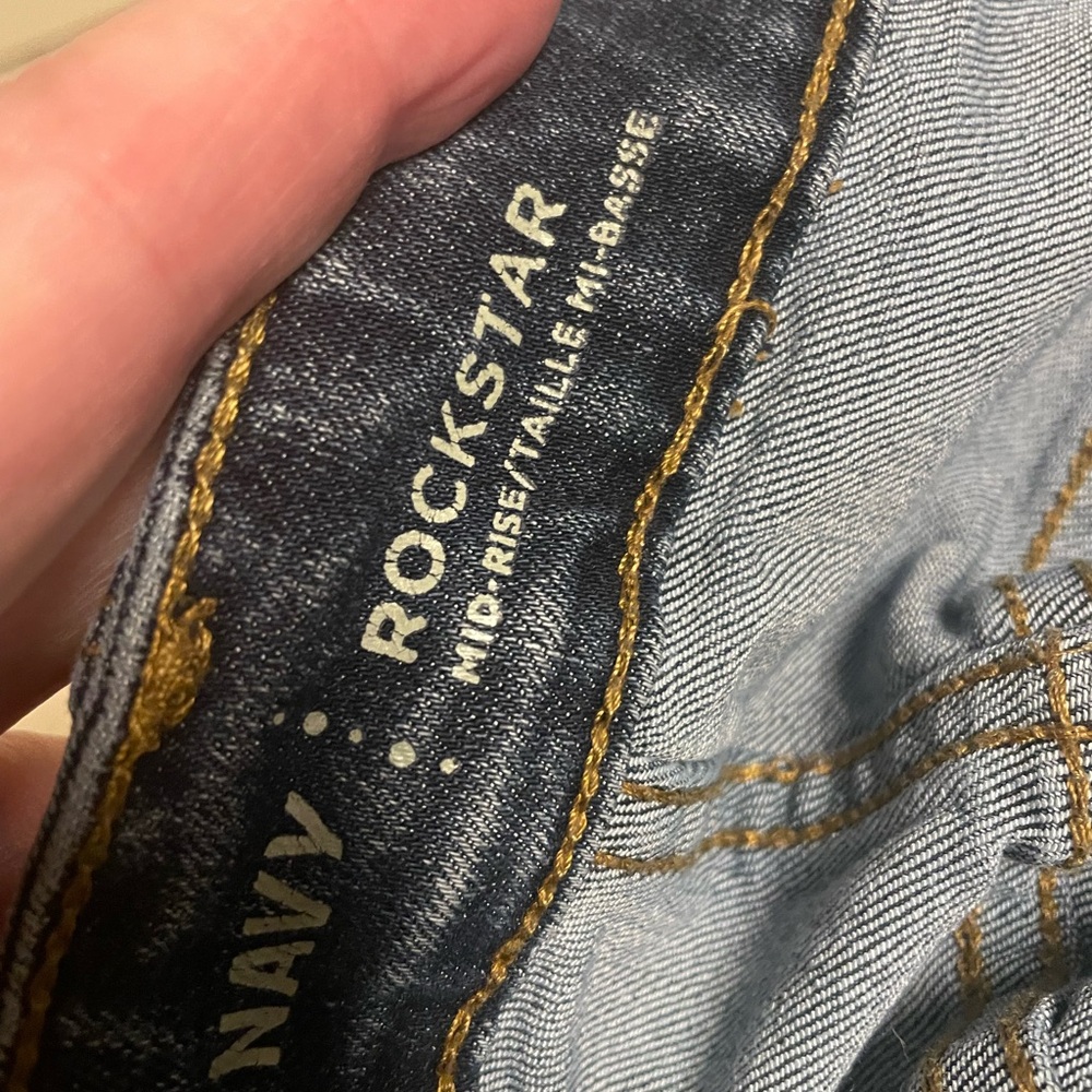 Old Navy Women's Skinny Jeans - Dark Blue